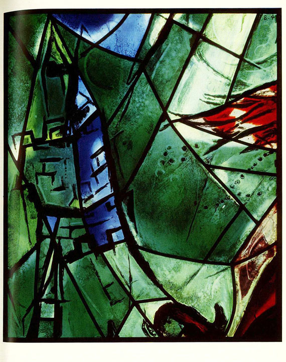 Marc Chagall - Glasmalereien für Jerusalem. 1962.