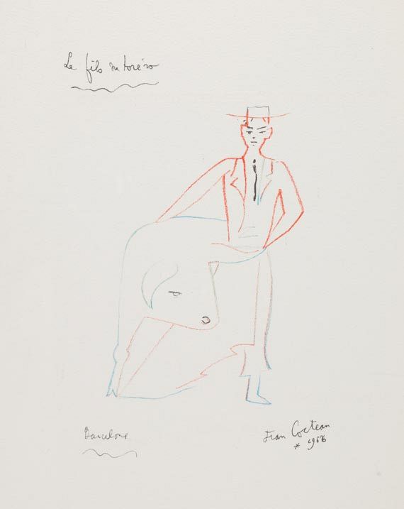 Jean Cocteau - Gitans et Corridas, 1971.