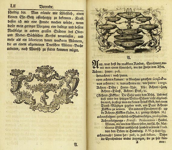 Michael Richey - Idioticon Hamburgense, 1755