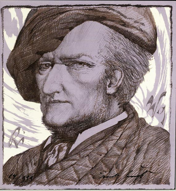 Ernst Fuchs - Hommage à Richard Wagner, Kassette, 1985