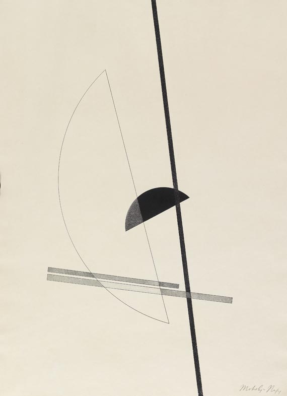 László Moholy-Nagy - Konstruktion IV