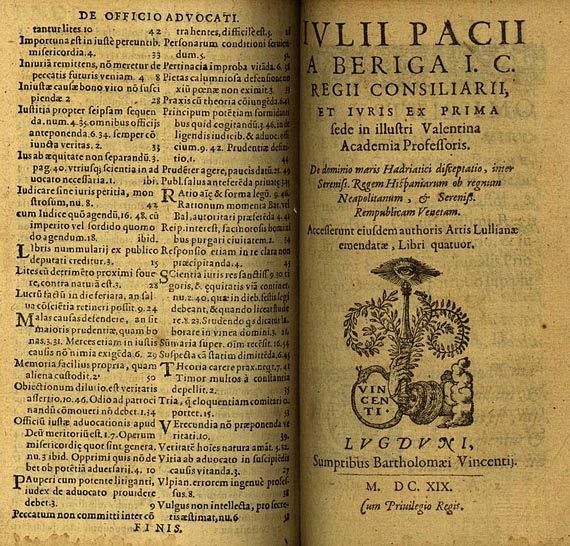   - Pacius, Julius, De dominio maris (1619)