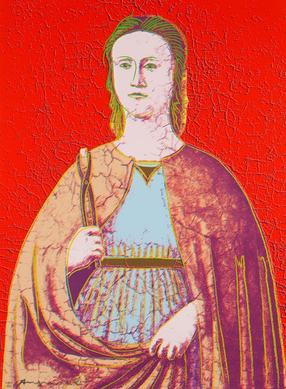 Andy Warhol - Aus: Saint Apollonia