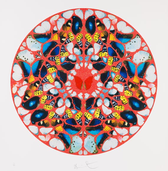 Damien Hirst - Psalm Print: Domine, ne in furore