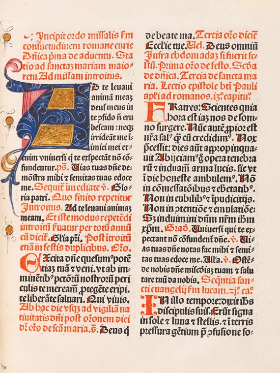 Missale Romanum - Missale romanum (1484)