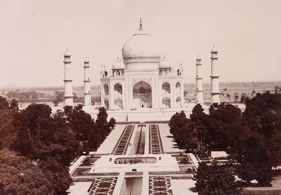  Reisefotografie - 4 Fotoalben Weltreise (Indien, Ceylon, Japan u.a.). 1903-04. - Weitere Abbildung