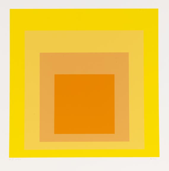 Josef Albers - SP (Hommage to the Square) - Weitere Abbildung