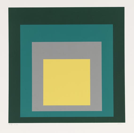 Josef Albers - SP (Hommage to the Square) - Weitere Abbildung