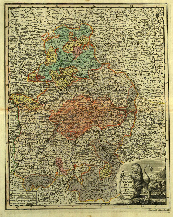 Deutschland - 21 Bll. Deutschlandkarten (versch. Formate)