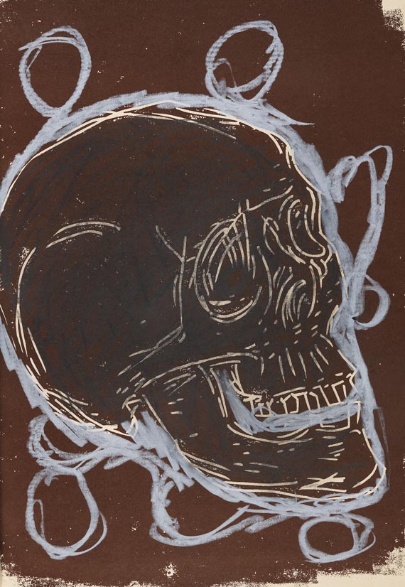 Markus Lüpertz - Skull. 1992
