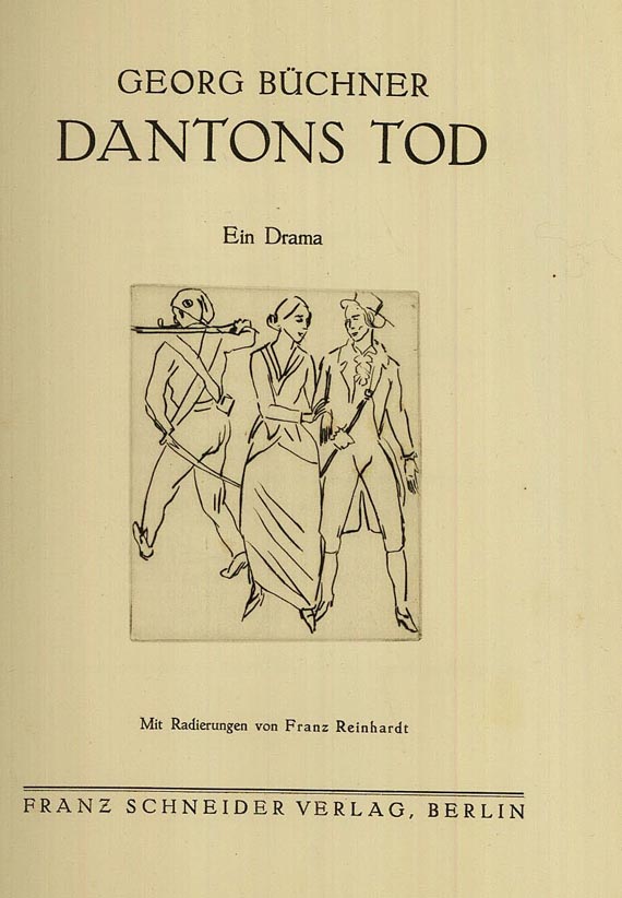 Georg Büchner - Büchner, Dantons Tod. 1923