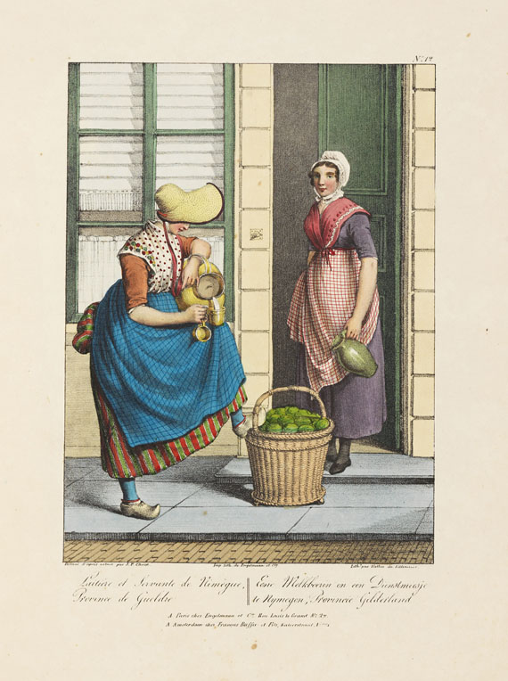 Mode - Greeven, H., Collection des Costumes. 1828