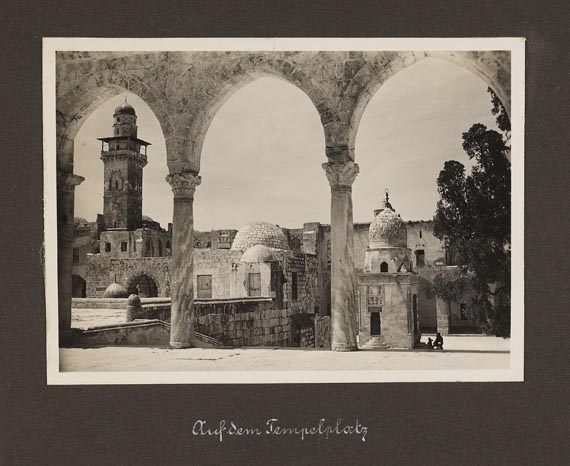  Reisefotografie - Sammlung von 417 Fotografien. Orientfahrt 1929. - Weitere Abbildung