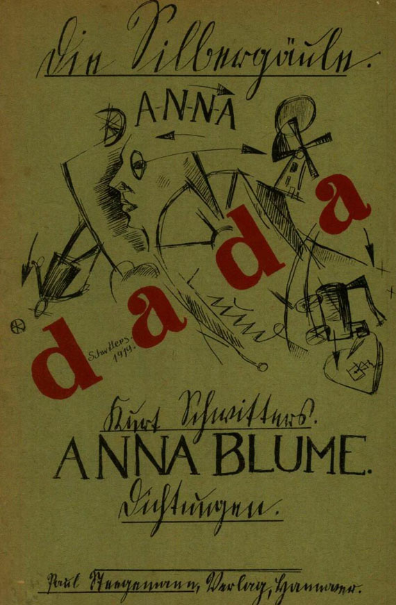 Kurt Schwitters - Anna Blume, 1919.