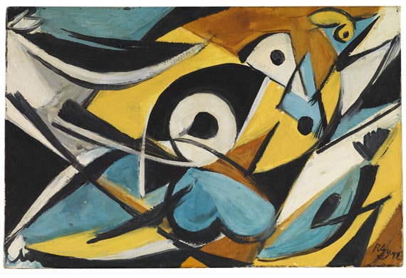 Ernst Wilhelm Nay - Figurale - Odaliske I