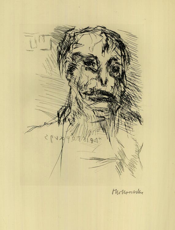 Oskar Kokoschka - Aristophanes: Die Frösche. 1969