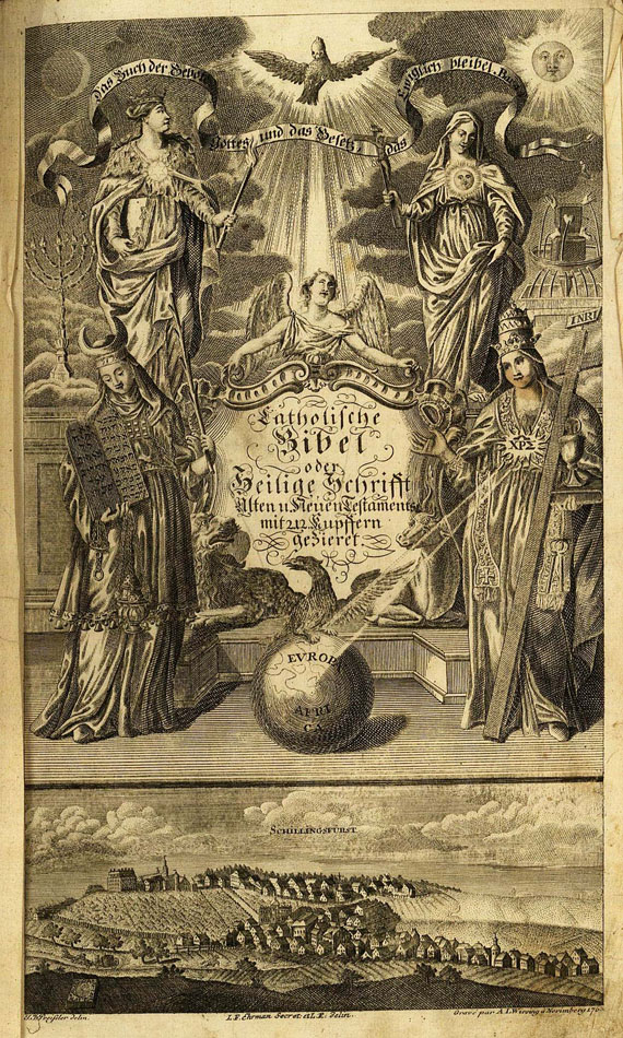 Biblia germanica - Catholische Bibel, 1763