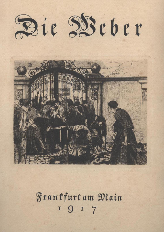 Käthe Kollwitz - 2 Werke. 1917-24.