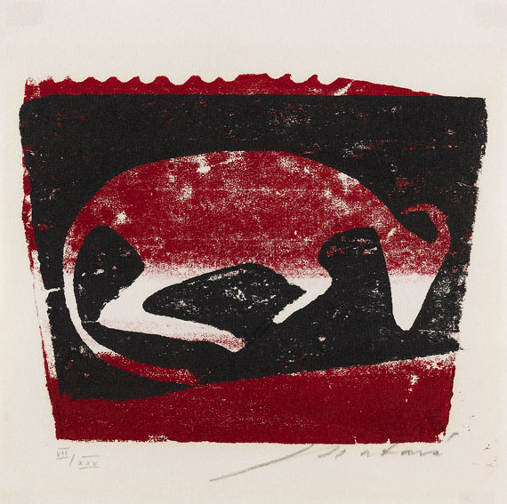 Ewald Mataré - Liegende Kuh (nach rechts)