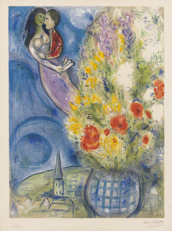 Marc Chagall - Les Coquelicots (Der Klatschmohn)