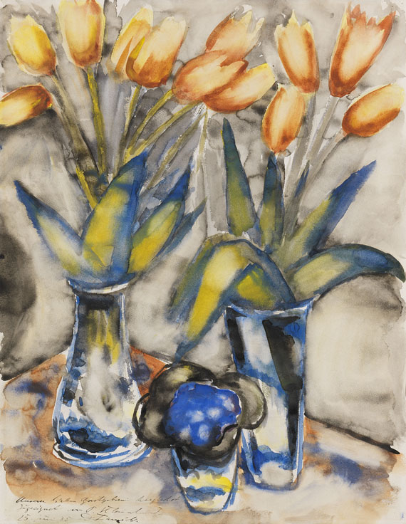 Paul Kleinschmidt - Gelbe Tulpen