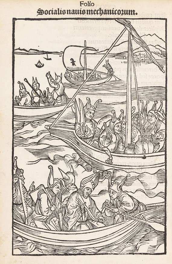 Sebastian Brant - Stultifera navis. 1498.