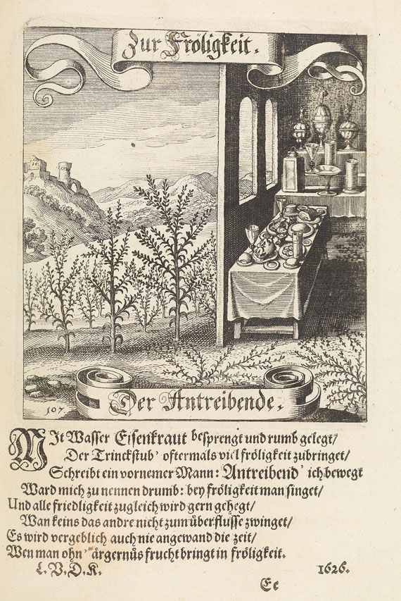 Ludwig zu Anhalt-Köthen - Fruchtbringenden Gesellschaft. 1646