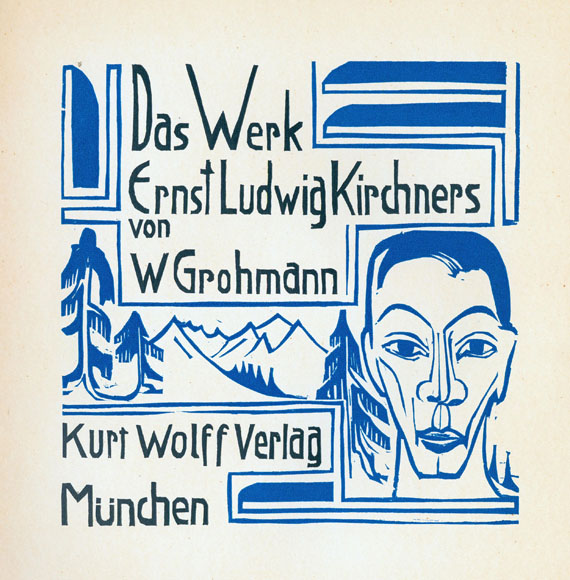 Ernst Ludwig Kirchner - Grohmann, Das Werk Ernst Ludwig Kirchners. 1926