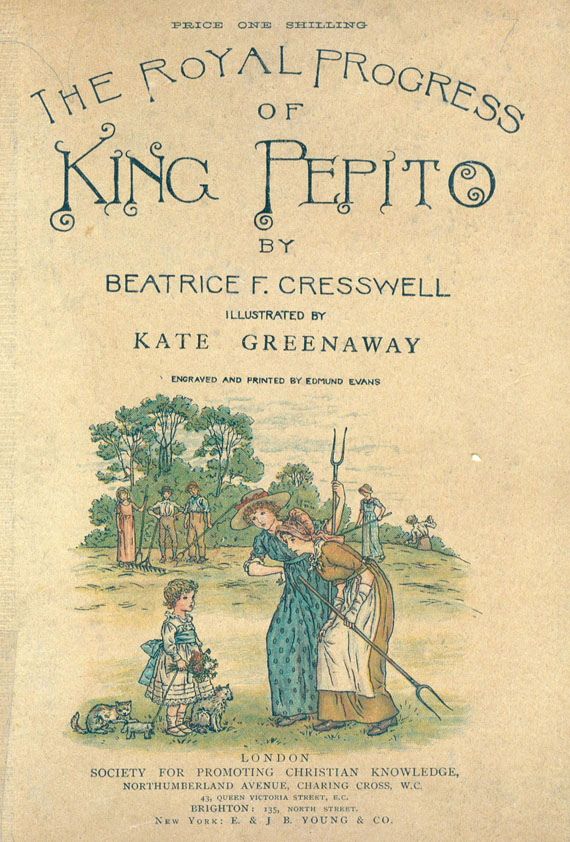 Kate Greenaway - 5 Werke.