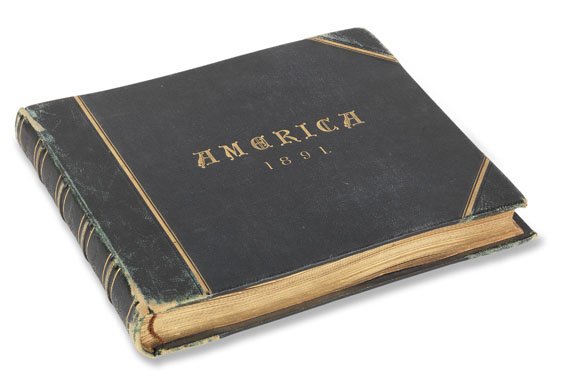  Reisefotografie - Album Amerika. Mit 81 Orig.-Fotografien. 1891. - Weitere Abbildung