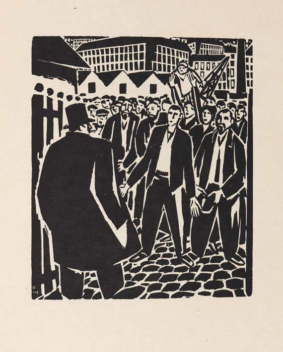 Frans Masereel - Passion eines Menschen. 1921