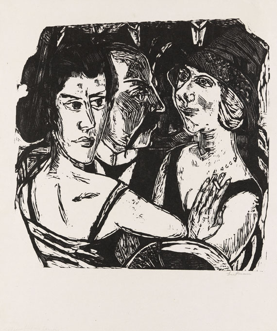 Max Beckmann - Gruppenbildnis Edenbar