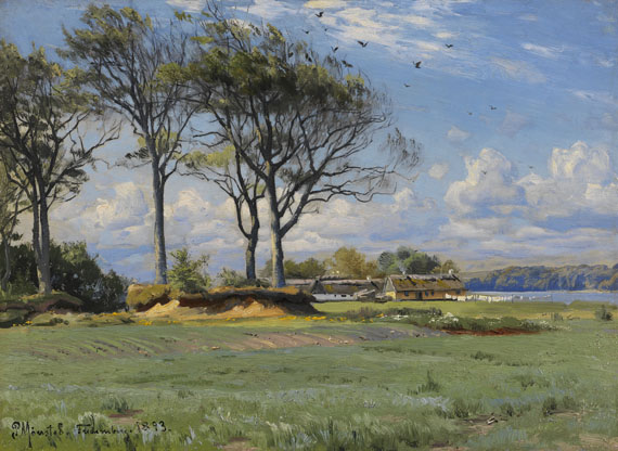 Peder (Peder Mørk Mønsted) Mönsted - Frühlingslandschaft