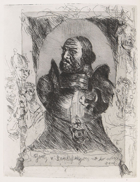 Lovis Corinth - Goethe, Gottfriedens von Berlichingen (1922)