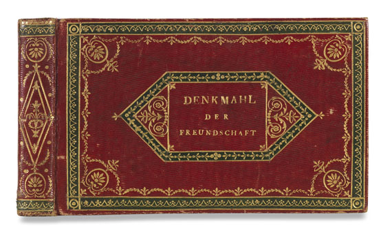 Album amicorum - 2 Stammbücher, Wien u. a. 1824-54.