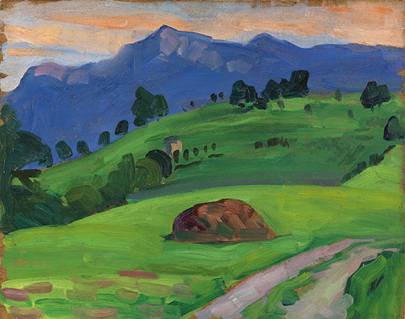 Gabriele Münter - Bergwiese