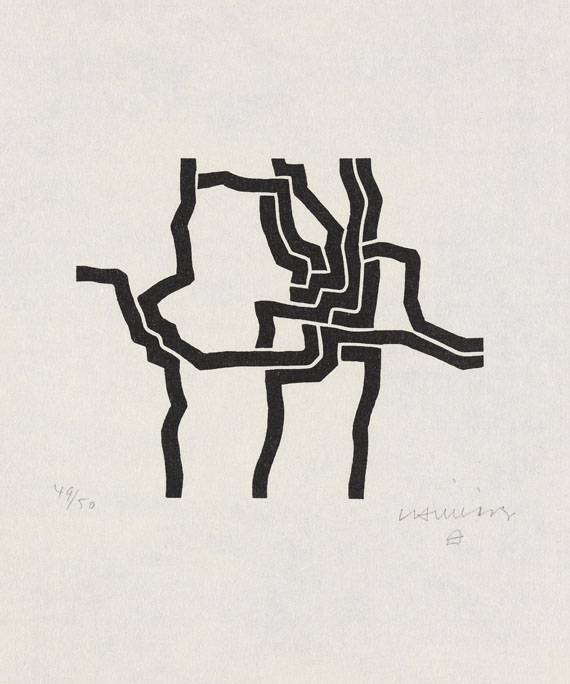 Eduardo Chillida - Jorge Guillén: Mas allá - Weitere Abbildung