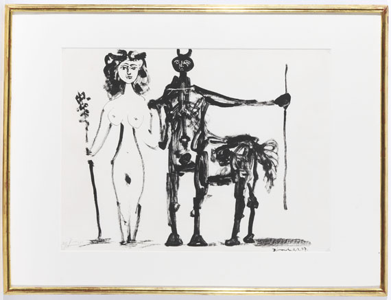 Pablo Picasso - Centaure et Bacchante - Weitere Abbildung