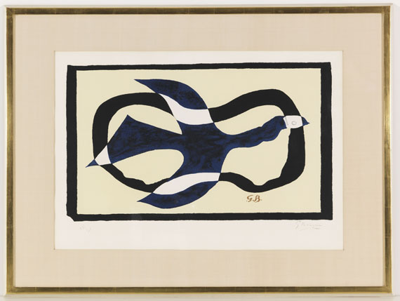 Georges Braque - Oiseau traversant un nuage (Oiseau XI) - Weitere Abbildung