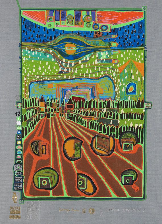 Friedensreich Hundertwasser - Regentag