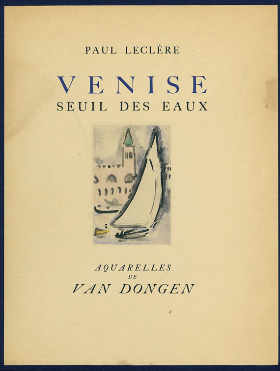   - Leclère, P., Venise seuil des eaux. 1925.