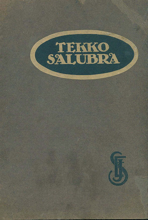 Tapeten - Tekko Salubra, Tapetenmusterkatalog. Um 1930.
