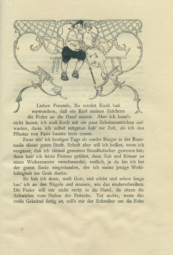 Mörike, E. - Illustrierte Bücher und Pressendrucke. 5 Werke.