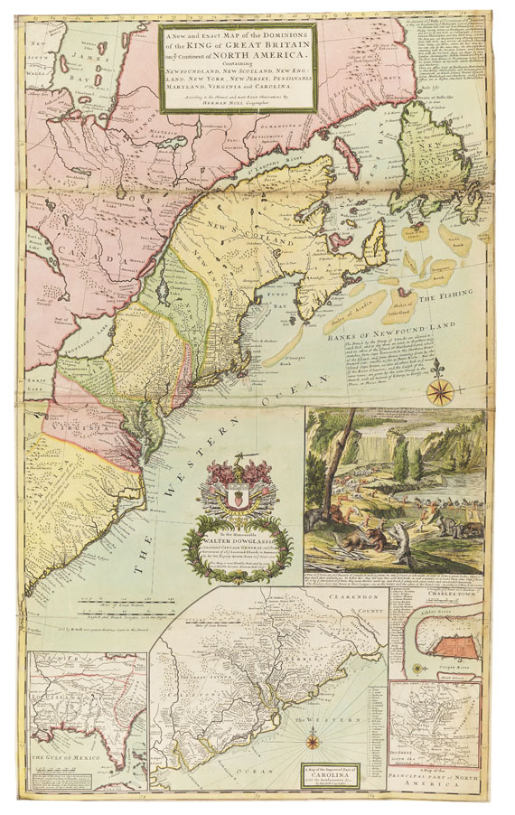 Hermann Moll - The world described. Atlas. 1720ff.