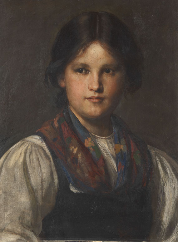 Franz von Defregger - Dirndl