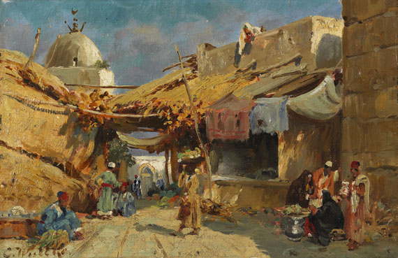 Carl Wuttke - Orientalischer Basar