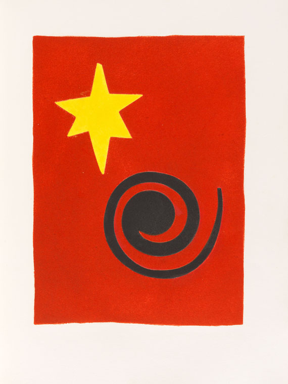 Alexander Calder - Prévert, J., Fêtes. 1971.. - Weitere Abbildung