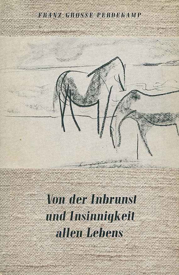 Emil Schumacher - Von der Inbrunst und Insinnigkeit allen Lebens. 1949