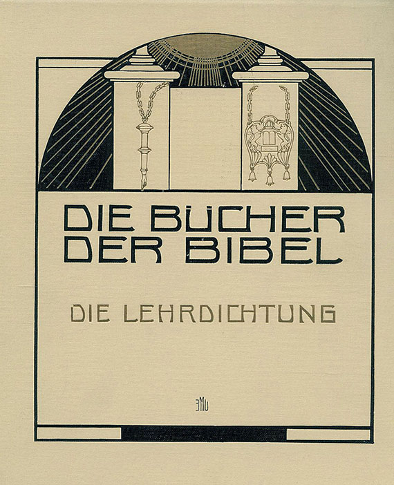 Ephraim Moses Lilien - Lilien. Die Bücher der Bibel. 3 Bde. 1923