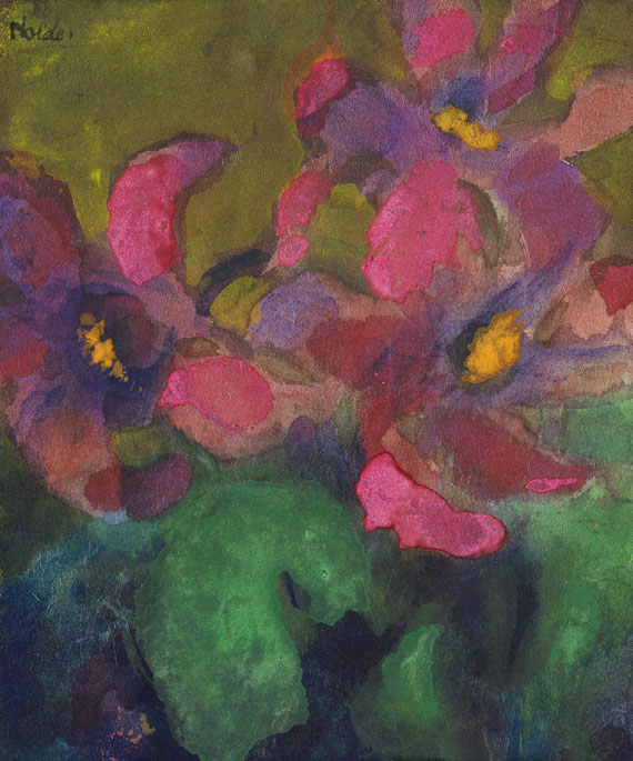 Emil Nolde - Alpenveilchen